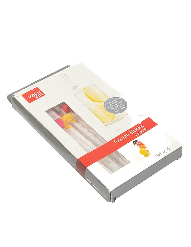 VACUVIN Recipe Sticks cocktailtikku, 5 kpl - Muut astiat - 10105386663 - 0