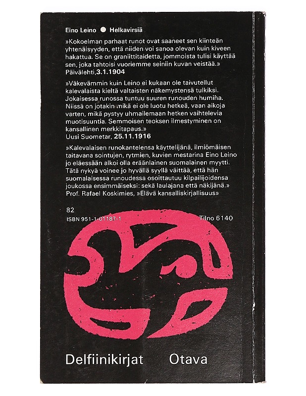 HELKAVIRSIÄ - EINO LEINO - Runot ja näytelmät - 10105386678 - 1