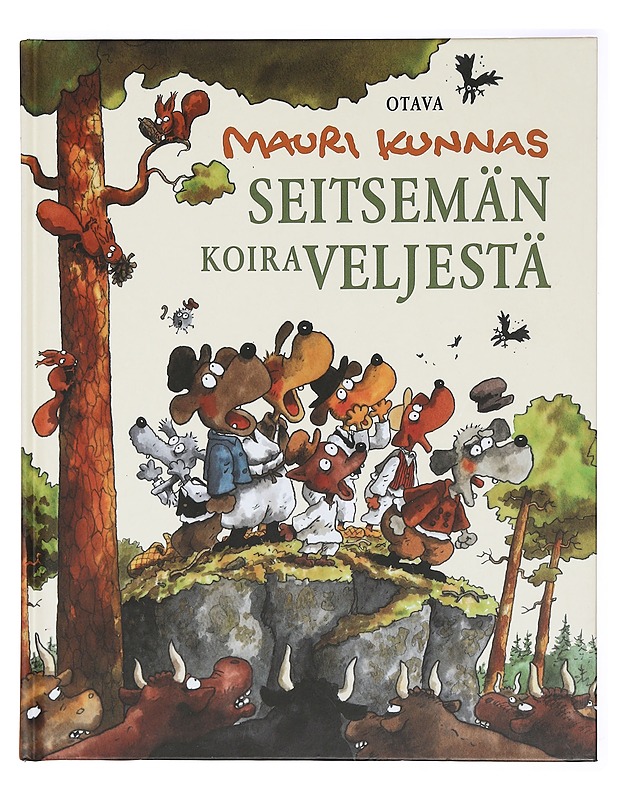 Seitsemän koiraveljestä - Kunnas, Mauri - Lastenkirjat - 10105386687 - 0