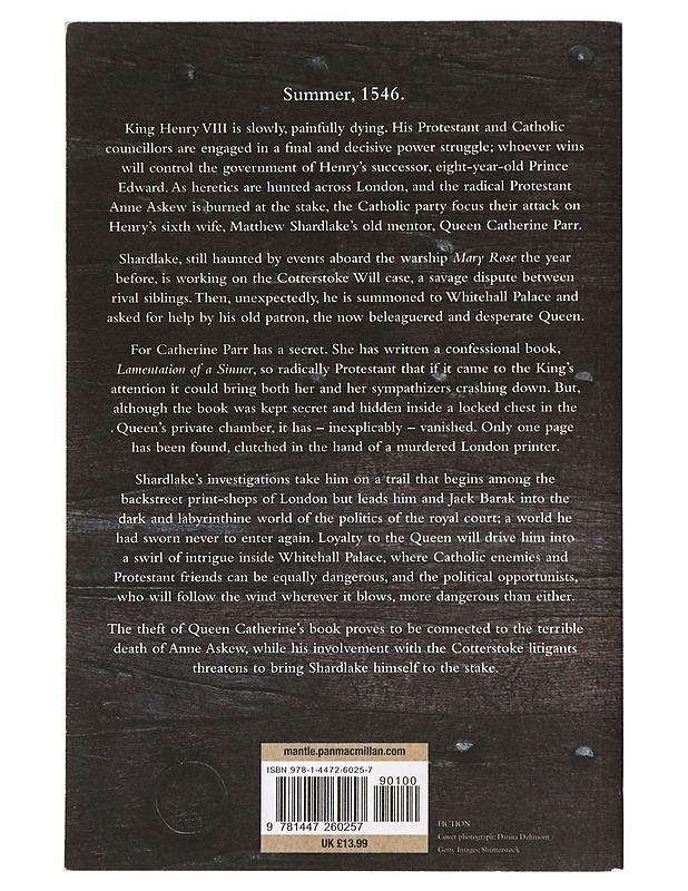 Lamentation - C. J. Sansom - Romaanit ja novellit - 10105386706 - 1