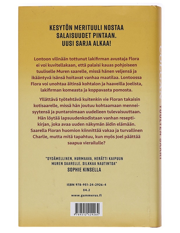 Suolaisten tuulten saari - Colgan, Jenny - Romaanit ja novellit - 10105386722 - 1