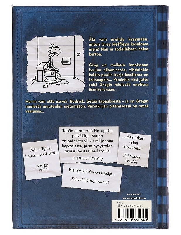 Neropatin päiväkirja 2: Isoveli isottelee - Kinney, Jeff - Lastenkirjat - 10105386797 - 1