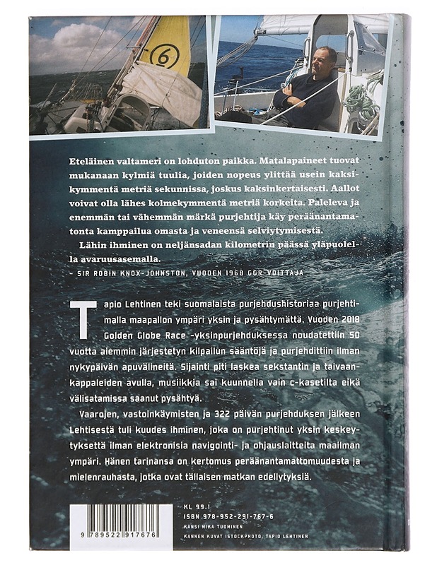 Yksin seitsemällä merellä - Lehtinen, Tapio - Elämäkerrat ja muistelmat - 10105386804 - 1