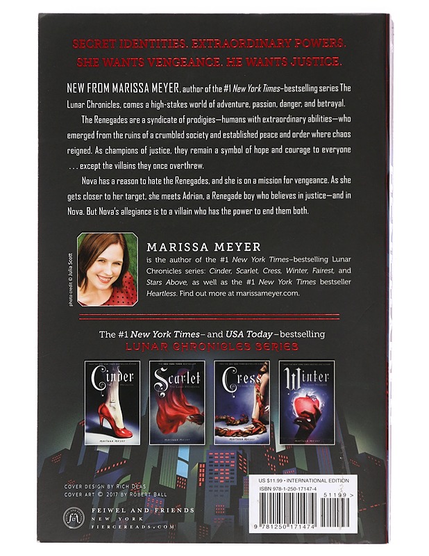 Renegades - Marissa Meyer - Romaanit ja novellit - 10105386807 - 1