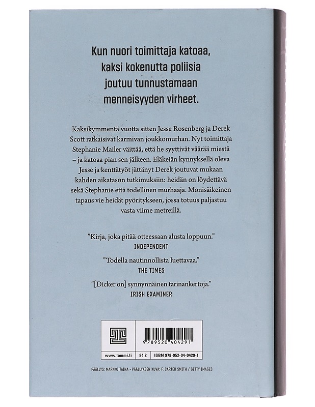 Stephanie Mailerin katoaminen - Dicker, Joël - Jännitys ja dekkarit - 10105386811 - 1