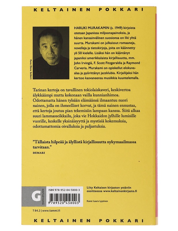 Suuri lammasseikkailu - Murakami, Haruki - Romaanit ja novellit - 10105386835 - 1