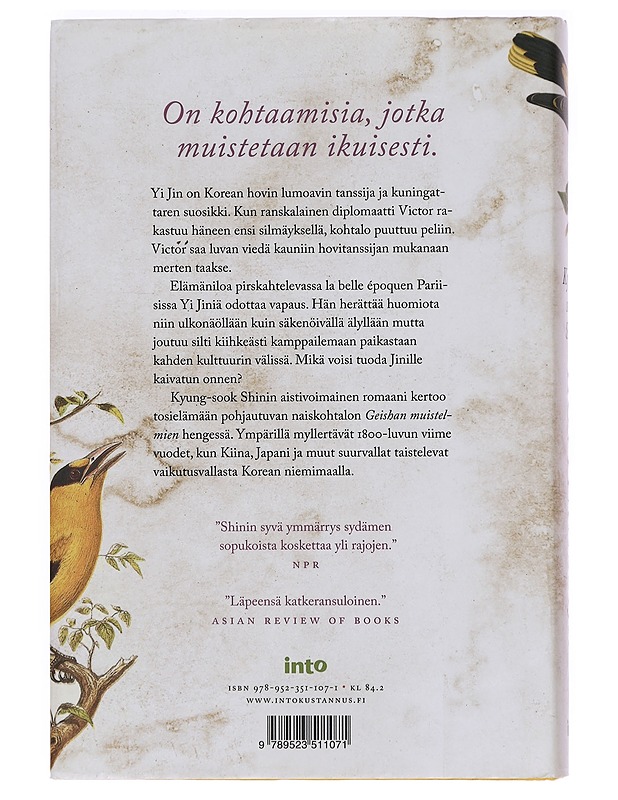 Hovitanssija - Shin, Kyung-sook? - Romaanit ja novellit - 10105386836 - 1