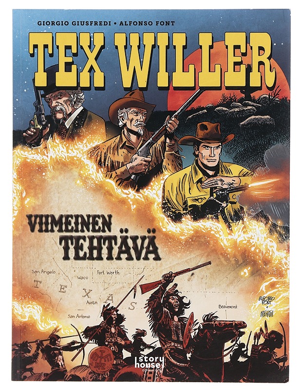 Tex Willer: Viimeinen tehtävä - Giusfredi, Giorgio - Sarjakuvat - 10105386844 - 0