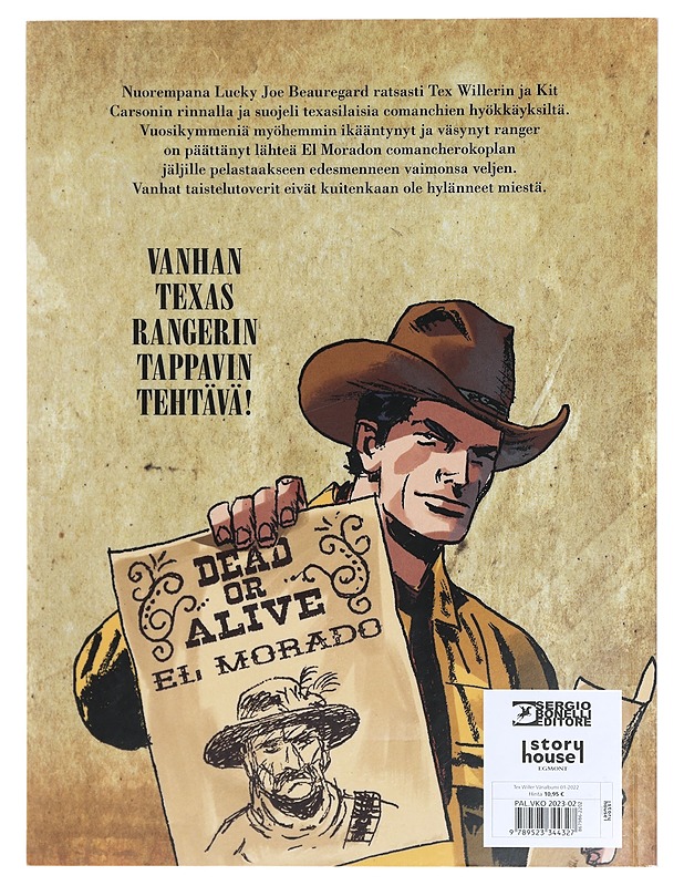 Tex Willer: Viimeinen tehtävä - Giusfredi, Giorgio - Sarjakuvat - 10105386844 - 1
