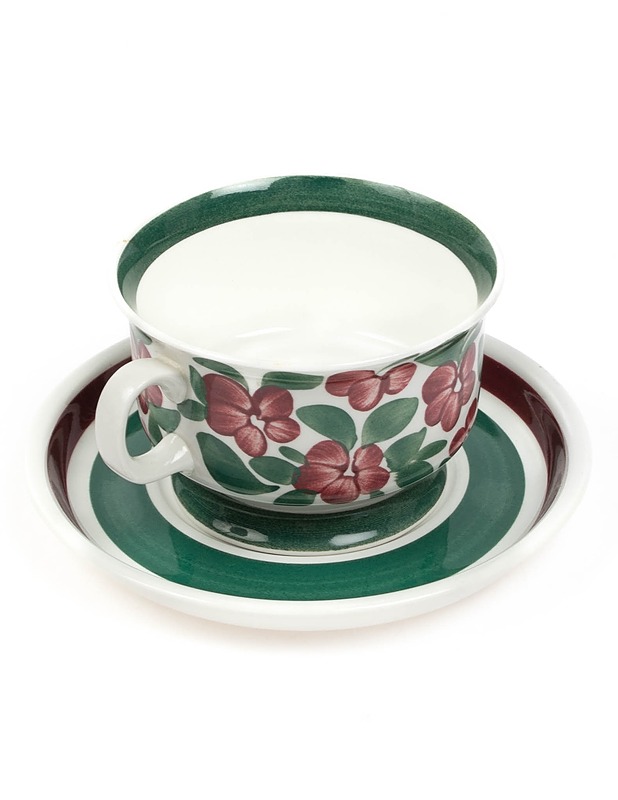 ARABIA Pupurijenkka teekuppi ja asetti - Designsuosikit - 10105386897 - 0