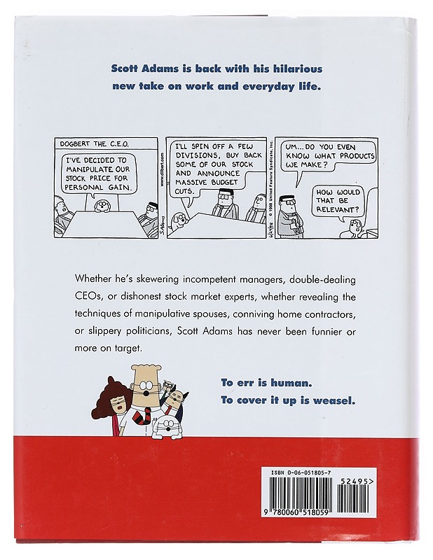 Dilbert and the Way of the Weasel - Adams, Scott - Romaanit ja novellit - 10105386903 - 1
