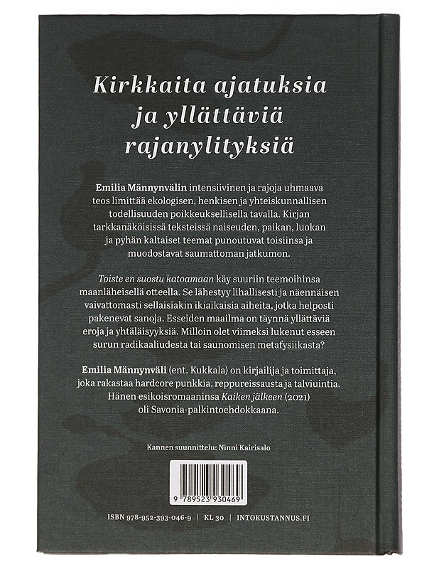 Toiste en suostu katoamaan - Emilia Männynväli - Romaanit ja novellit - 10105386911 - 1
