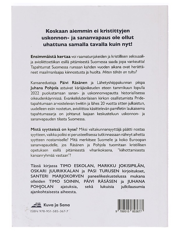 Raamattukäräjät - Eskola, Timo - Tietokirjat ja oppaat - 10105386913 - 1