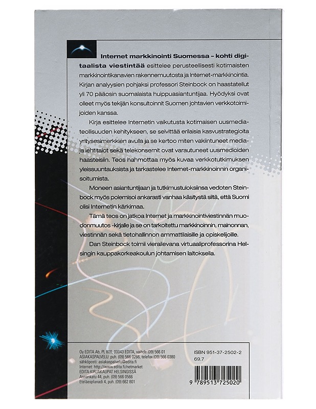 Internet-markkinointi Suomessa - Dan Steinbock - Tietokirjat ja oppaat - 10105386955 - 1