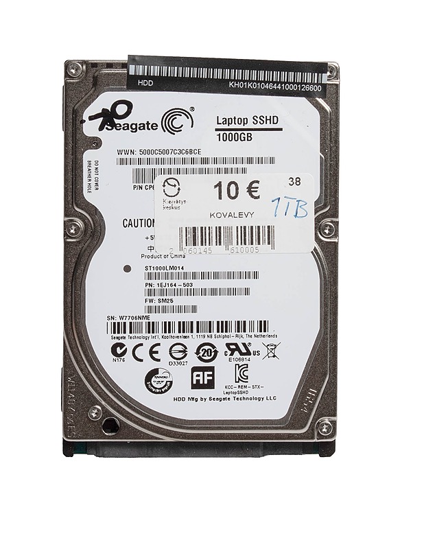 SEAGATE Laptop SSHD, kiintolevy - Tietokoneet - 10105387042 - 0