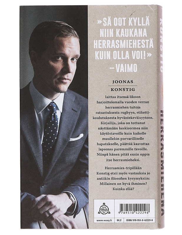 Vuosi herrasmiehenä - Joonas Konstig - Romaanit ja novellit - 10105387045 - 1