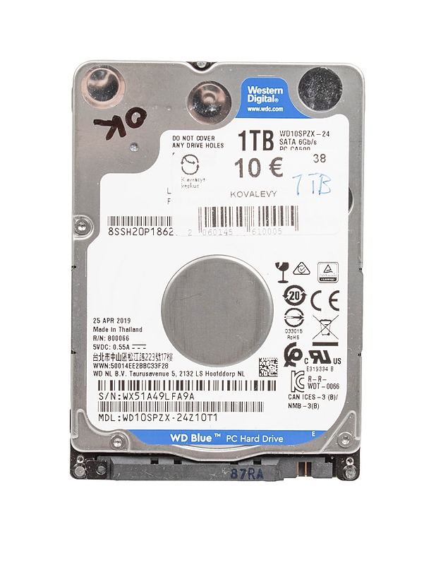 WESTERN DIGITAL WD10SPZX kovalevy - Tietokoneet - 10105387052 - 0