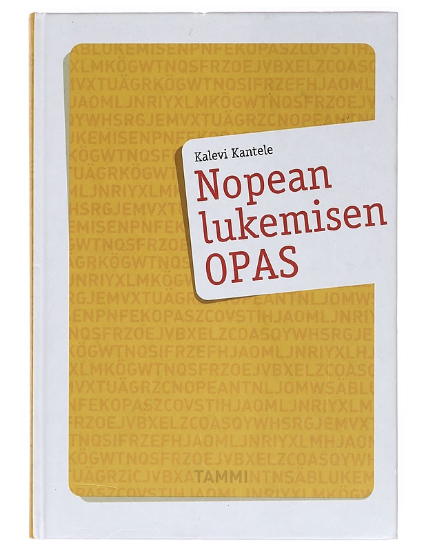 Nopean lukemisen opas - Kalevi Kantele - Tietokirjat ja oppaat - 10105387069 - 0