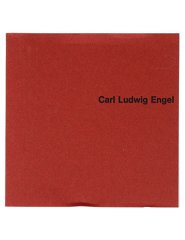 Carl Ludwig Engel - Nils Erik Wickberg - Elämäkerrat ja muistelmat - 10105387093 - 0