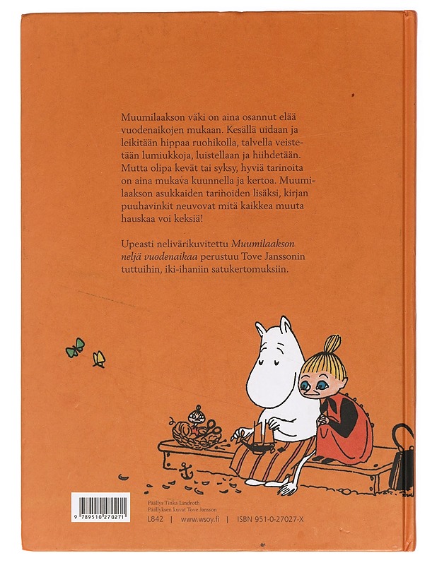 Muumilaakson neljä vuodenaikaa - Jansson, Tove - Lastenkirjat - 10105387142 - 1