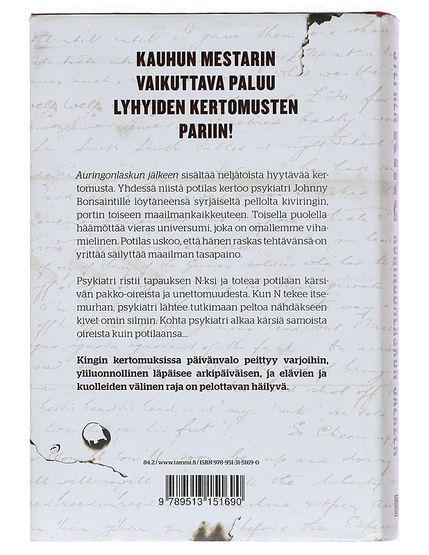 Auringonlaskun jälkeen - King, Stephen - Romaanit ja novellit - 10105387163 - 1