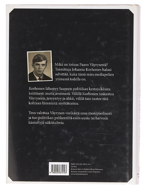 Väyrynen, Väyrynen, Väyrynen - Johanna Korhonen - Elämäkerrat ja muistelmat - 10105387196 - 1
