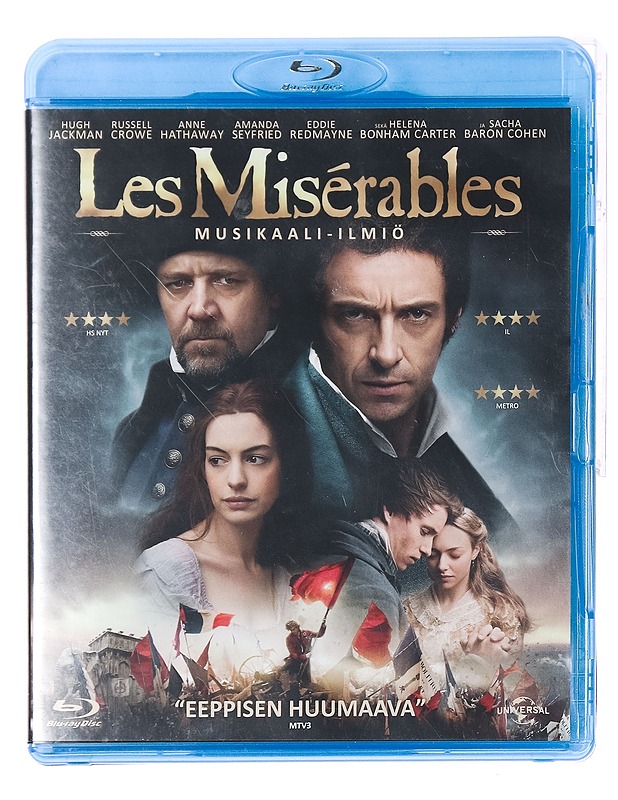 Les Miserables - Blu-Ray - Blu-ray-levyt - 10105387268 - 0