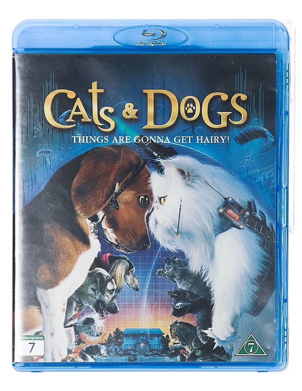 Cats And Dogs - Blu-Ray - Blu-ray-levyt - 10105387275 - 0