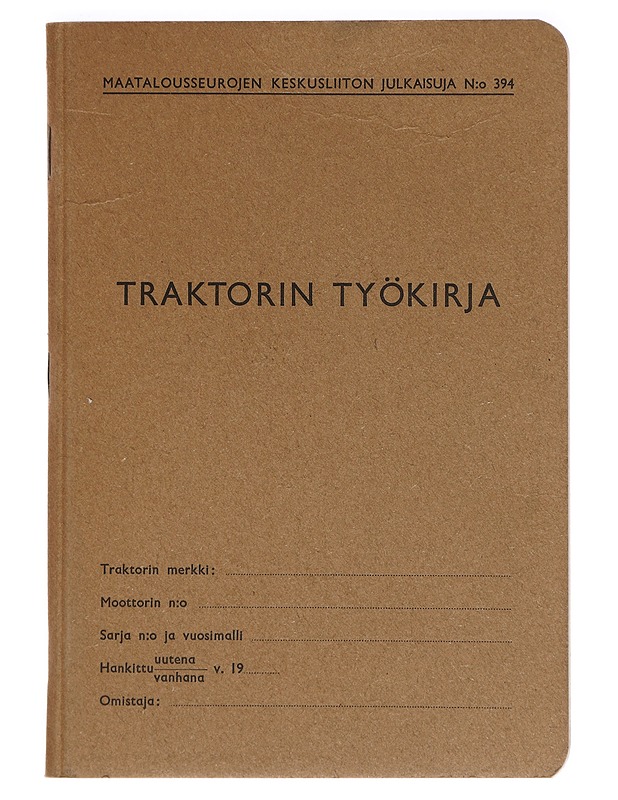 Traktorin työkirja - Tietokirjat ja oppaat - 10105387284 - 0