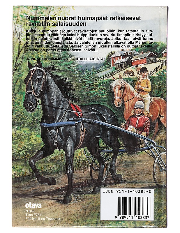 Mustan hevosen salaisuus - Merja Jalo - Nuorten kirjat - 10105387290 - 1