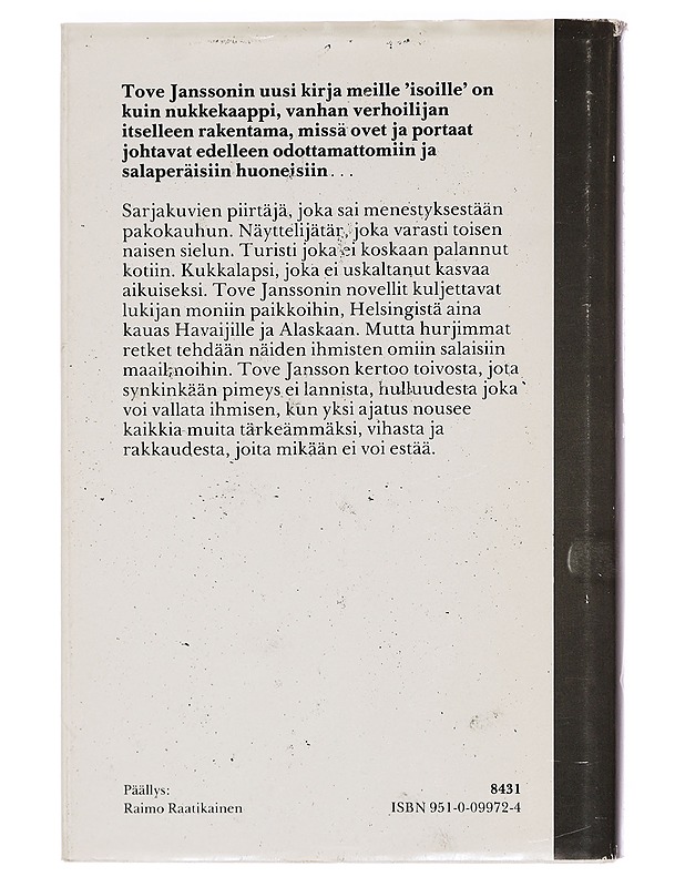 Nukkekaappi ja muita kertomuksia - Jansson, Tove - Romaanit ja novellit - 10105387293 - 1