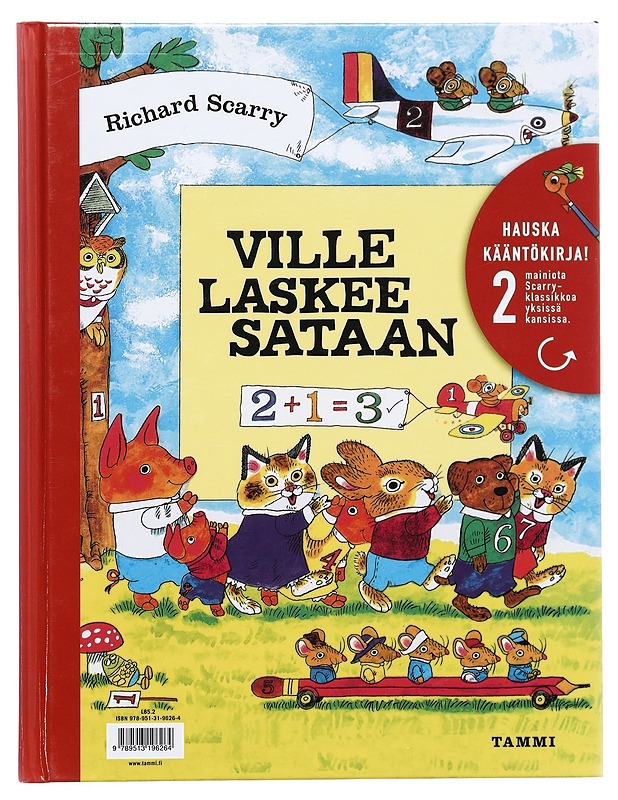 ABC kirja ; Ville laskee sataan - Scarry, Richard - Lastenkirjat - 10105387300 - 1