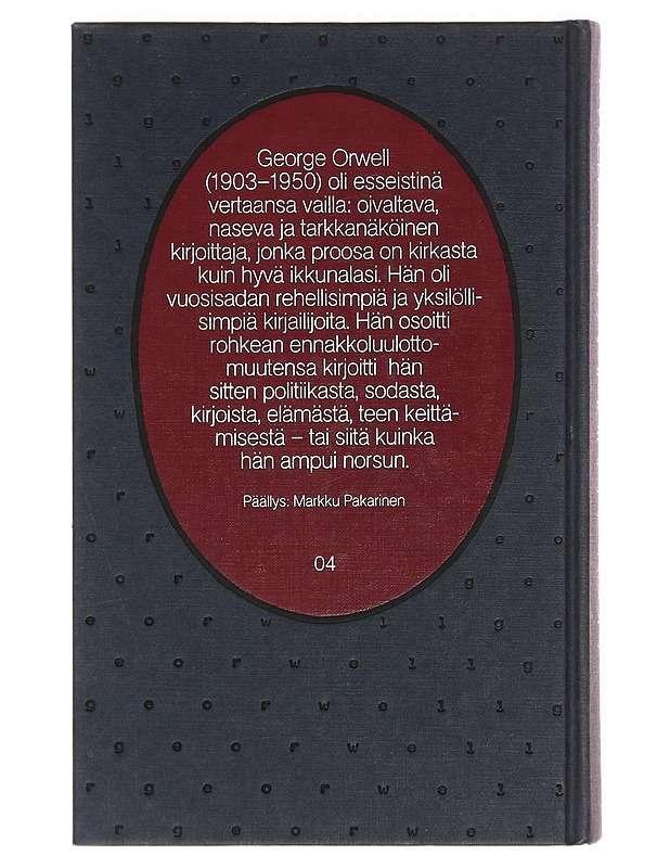 Kun ammuin norsun ja muita esseitä - George Orwell - Romaanit ja novellit - 10105387369 - 1