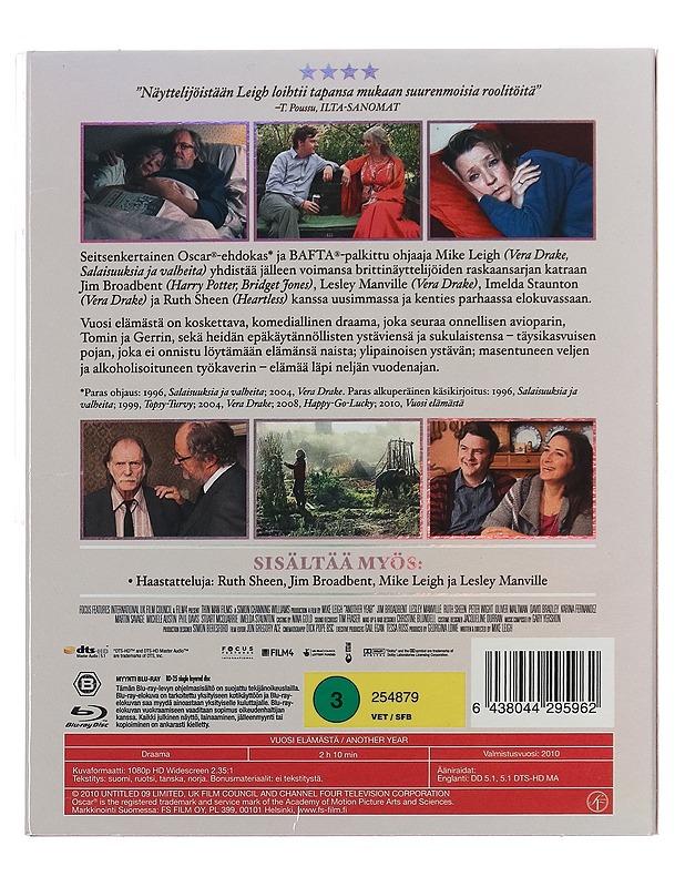 Vuosi Elämästä - Blu-Ray - Blu-ray-levyt - 10105387371 - 1