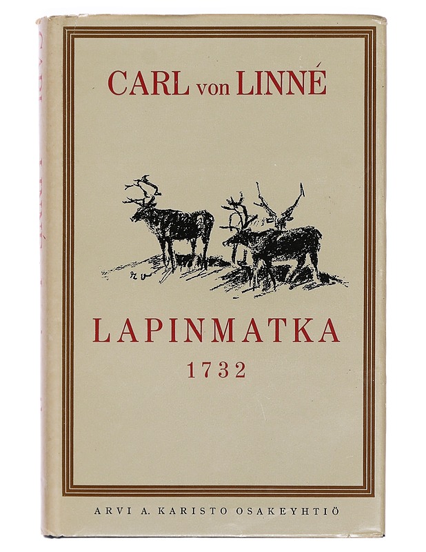 Lapinmatka 1732 - Carl von Linné - Elämäkerrat ja muistelmat - 10105387372 - 0