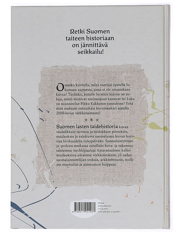 Suomen lasten taidehistoria - Kuisma, Juha - Historiakirjat - 10105387373 - 1