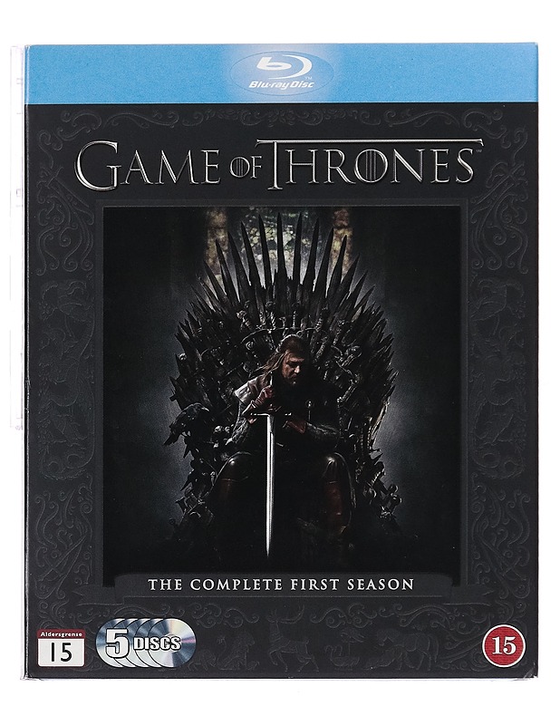 Game Of Thrones: The Complete First Season - Blu-Ray - Blu-ray-levyt - 10105387374 - 0