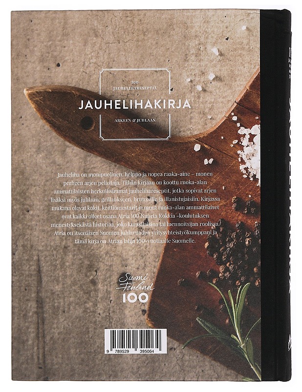 Jauhelihakirja : 100 jauhelihareseptiä arkeen & juhlaan - Nurmi, Alex - Historiakirjat - 10105387389 - 1