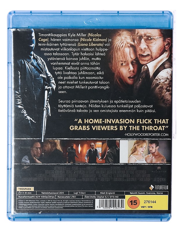 Trespass - Blu-ray  - Blu-ray-levyt - 10105387397 - 1
