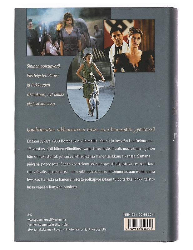 Sininen polkupyörä - Régine Deforges - Romaanit ja novellit - 10105387533 - 1