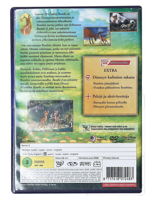 Bambi 2 - DVD - DVD-elokuvat - 10105387534 - 1