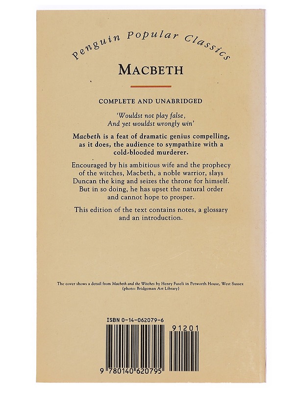 Macbeth - Shakespeare, William - Romaanit ja novellit - 10105387542 - 1