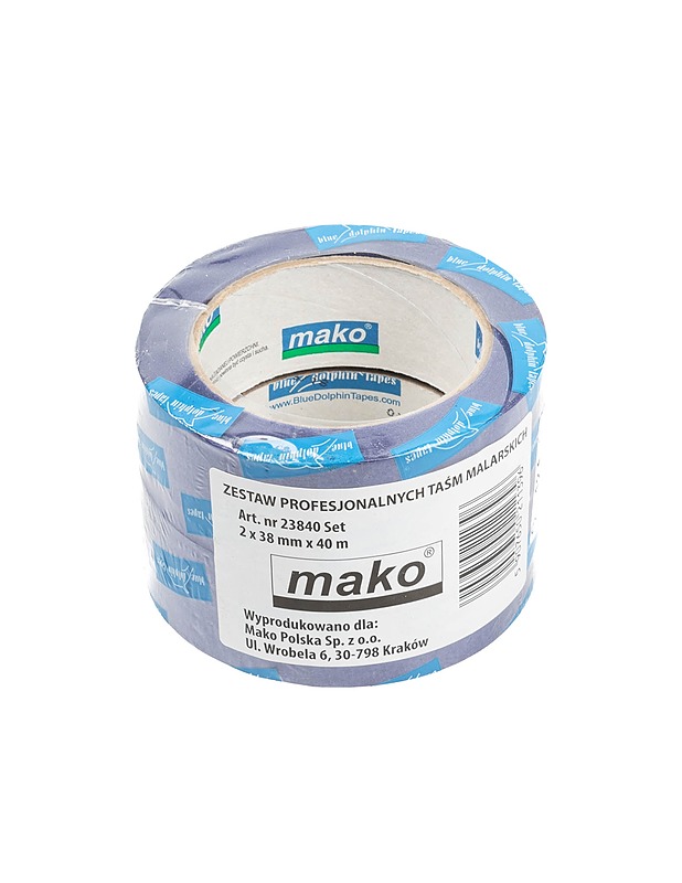 MAKO maalarinteippi, 2 x 38mm x 40 m - Rakennustarvikkeet - 10105387544 - 0