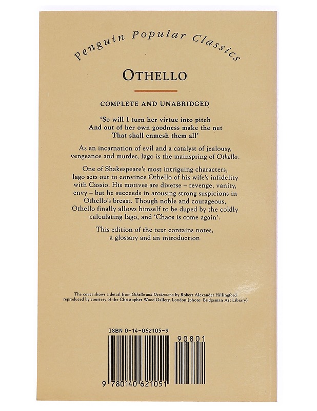 Othello - William Shakespeare - Romaanit ja novellit - 10105387553 - 1