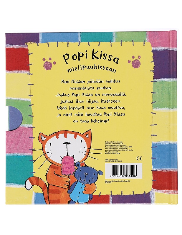 Popi Kissa mielipuuhissaan - Jones, Lara - Lastenkirjat - 10105387555 - 1