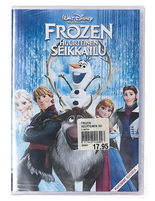 Frozen : Huurteinen seikkailu - DVD - DVD-elokuvat - 10105387558 - 0
