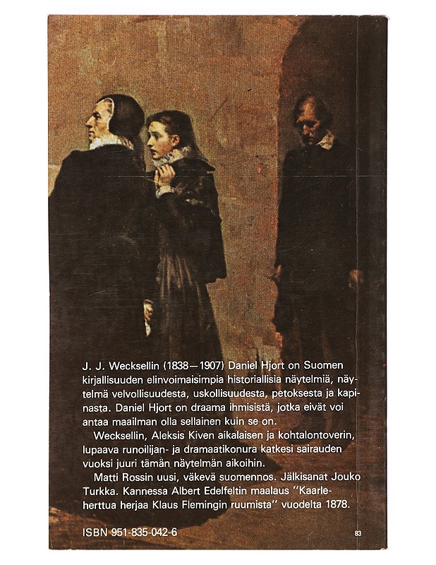 Daniel Hjort - Wecksell, Josef Julius - Romaanit ja novellit - 10105387563 - 1