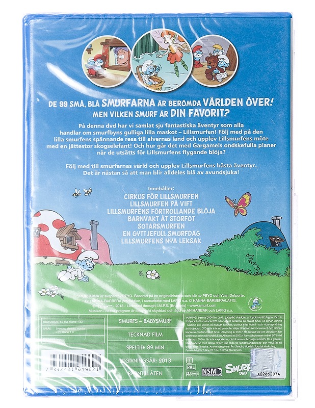 Smurfarna: Lillsmurfen - DVD - DVD-elokuvat - 10105387587 - 1