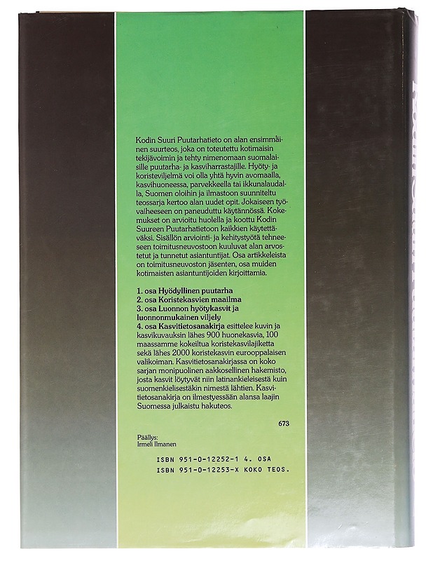 Kodin suuri puutarhatieto. 4 : Kasvitietosanakirja - Herwig, Rob - Tietokirjat ja oppaat - 10105387657 - 1