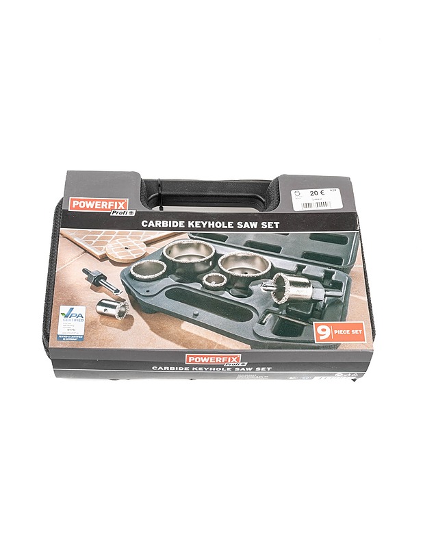 POWERFIX PROFI karbidireikäsahasarja - Rakennustarvikkeet - 10105387675 - 0